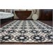 Alfombra LISBOA Flores 120x170 Marron