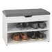 Banco Zapatero FSR25-HG SoBuy Gris