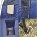 Tienda de ducha Ayas camping desplegable [pro.tec] 150x150 Azul