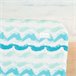 Aktive Silla de playa plegable con respaldo bajo y bolsillo trasero Azul