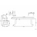 Beliani Conjunto de comedor CESANA Marron