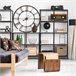 Reloj de Pared Vintage Thinia Home Negro