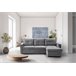 Sofa Cama Chaise Longue Pau Gris Claro