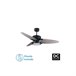 Ventilador De Techo Metal Serie Cross Negro