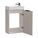 Mueble lavamanos 1 puerta Adriel Beige