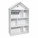 WELL HOME - Mueble infantil de almacenamiento de 2 compartimento Blanco