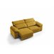 Sofá 4 plazas XXL HIBA Mostaza