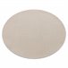 Alfombra MIMO 6272 circulo sisal exterior 150x150 Blanco/ Gris