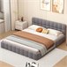 Marco de la cama 200x140 Gris