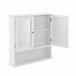 Mueble de pared para el baño MDF Blanco