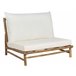 Beliani Conjunto longue TODI Blanco/ Beige