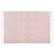 Beliani Alfombra de pelo corto ADANA 160x230 Rosa Talco