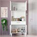 Armario Cocina Aparador 4 Puertas 1 Cajón Blanco