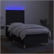 Cama box spring 100x200 Azul