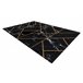 Alfombra EMERALD exclusivo 2000 glamour 120x170 Negro