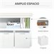 Aparador de Salón MDF HOMCOM, hogar - muebles de comedor 102 Blanco