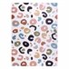 Alfombra FUN Spots para niños lugares 160x220 Multicolor