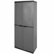 Curver Armario alto resina 3 estantes Gris