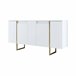 Aparador de salón Dgarzitt 160 Blanco