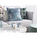 Beliani Cojín decorativo GARDENIA 45x45 Azul