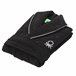 Albornoz benetton 360 gsm 100% algodón Negro