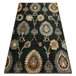 Alfombra de lana POLONIA Olivo Ornamento 235x350 Verde
