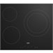 Conjunto placa vitrocerámica+horno multifunción BEKO BBSE12122XD Negro