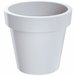 2x Maceta de plastico Lofly Blanco