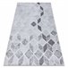 Alfombra MEFE moderna B400 Cubo Geométrico 3D Structural 280x370 Gris Claro