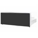 Beliani Cama con somier Bouclé LINARDS 230x242 Blanco
