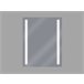Beliani Espejo de baño MARTINET 70x4 Gris