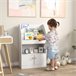 Estantería Juguetes Infantil MDF ZONEKIZ Blanco