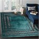 Alfombra DE LUXE moderna 1516 Marco vintage 120x170 Verde