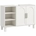 Mueble bajo Lavabo MDF, Melamina de Madera HOMCOM, hogar - baño Crudo