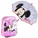 Set de Mochila Disney infantil Minnie 3D + Paraguas de Mickey Mouse Multicolor