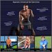 Cuerda de Batalla poliéster HOMCOM, deportes y ocio - musculación Negro