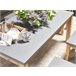 Beliani Conjunto de comedor OSTUNI Gris