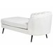 Beliani Chaise longue Bouclé ALLIER Beige