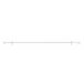 Barra cortina extensible ROUND 120-210 cm Blanco