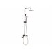 Columna de ducha GURARA 23x36 Negro/ Crema