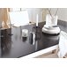 Beliani Mesa de jardín GROSSETO 90x180 Negro