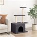 Árbol Para Gatos Gris Oscuro
