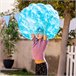 Pelota Burbuja Hinchable Gigante Parachoques Azul
