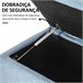 Baúl de Almacenaje Poliéster, Espuma, Madera Goma HOMCOM 38x95 Gris
