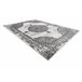 Alfombra LIRA E1468 Rosetón estructural moderna glamour 120x170 Blanco/ Gris