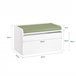 Organizador de Juguetes Banco para niño SoBuy KMB80-W Blanco