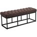 Banco - Amun - Tela 120x38 Marron