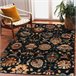 Alfombra de lana SUPERIOR LATICA 100x150 Azul Marino