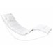 Beliani Cojines de asiento BRESCIA Blanco/ Beige