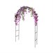Acomoda Textil – Arco de jardín de Metal para Eventos. Negro